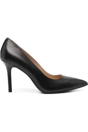 Ralph Lauren Schoenen, Dames, Zwart, 38 EU, Leer, Lindella II Pumps