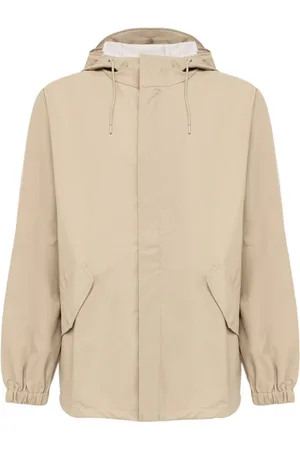 Rains Mantels, Heren, , M, Polyester, Essential Aesthetics Short Fishtail Parka Jacket