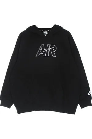 Nike Sweatshirts & Hoodies, Dames, Zwart, M, Katoen, Lichtgewicht Hoodie Air Fleece