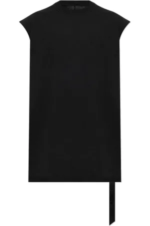 Rick Owens Tops, Heren, Zwart, S, Katoen, Tarp T T-Shirt