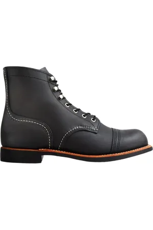 Red Wing Schoenen, Heren, Zwart, 44 EU, Leer, Iron Ranger Boot - Harness