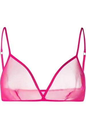 Saint Laurent Ondergoed, Dames, Roze, M, Monogram Bh