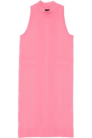 Nike Kleedjes, Dames, Roze, L, Polyester, Air Dress