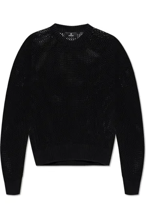Represent Truien, Heren, Zwart, L, Katoen, Open Gauge Sweater