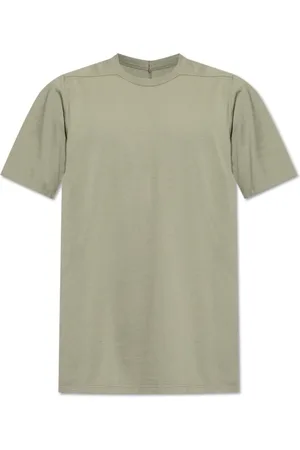 Rick Owens Tops, Heren, Groen, M, Katoen, Level T T-shirt