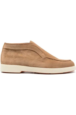 santoni Schoenen, Dames, Bruin, 38 EU, Suède, Lichtbruine Suède Desert Boot