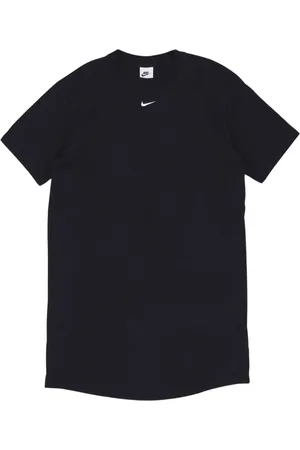 Nike Tops, Dames, Zwart, M, Katoen, Essential Tee Dress
