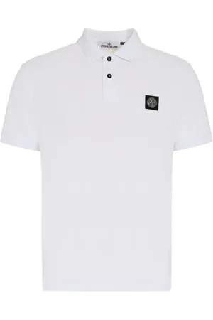 Stone Island Tops, Heren, Wit, XL, Witte T-shirts en Polos