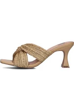 Bibi Lou Schoenen, Dames, Bruin, 37 EU, Stijlvolle Camel Muiltjes