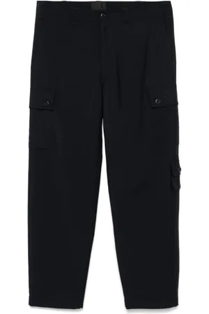 Givenchy Broeken, Heren, Blauw, L, Wol, Blauwe Cargo Broek Eco-Stijlvol