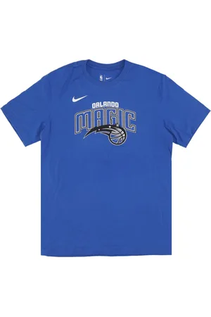 Nike Tops, Heren, Blauw, S, Katoen, Orlando Magic Logo T-shirt