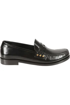 Saint Laurent Schoenen, Heren, Zwart, 40 EU, Leer, Le Loafer 15 Moc