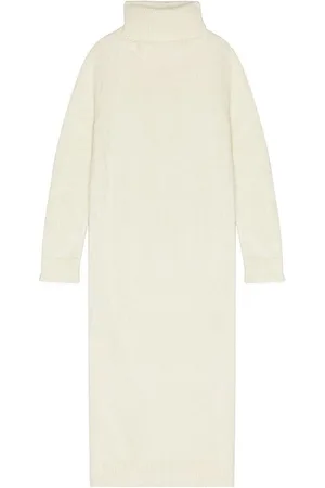 Saint Laurent Kleedjes, Dames, , S, Wol, Extra Lange Mohair Trui