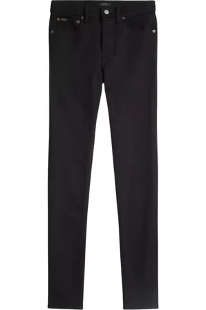 Ralph Lauren Jeans, Dames, Zwart, W28, Katoen, Slim Fit Jeans