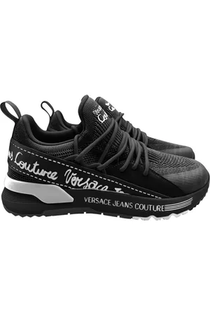 VERSACE Schoenen, Dames, Zwart, 40 EU, Sneakers