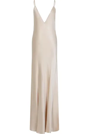Saint Laurent Kleedjes, Dames, , S, Zijden Jurk