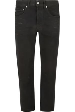 Saint Laurent Jeans, Heren, Zwart, W30, Katoen, Regular-fit Jeans