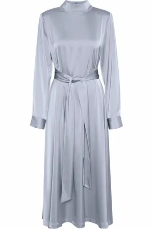 Gestuz Kleedjes, Dames, Blauw, XL, Elegante Harpergz Jurk