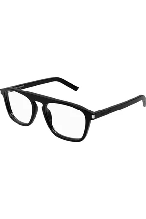 Saint Laurent Accessoires, unisex, Zwart, ONE Size, Moderne Klassieke Lock Bridge Zonnebril