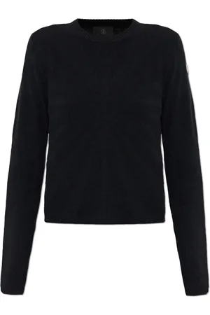 Rick Owens Truien, unisex, Zwart, S, Wol, Ronde Hals Truien