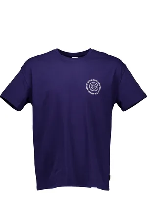 Aspesi Tops, Heren, Blauw, S, Basic Blauwe T-shirts