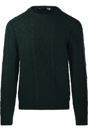 Ralph Lauren Truien, Heren, Groen, S, Wol, Moss Agate Long Sleeve Pullover