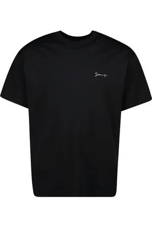 Givenchy Tops, Heren, Zwart, S, Katoen, T-shirt met Hubert Objects-print