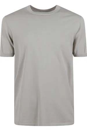 Aspesi Tops, Heren, , XL, Katoen, Zand Katoenen Jersey T-shirt Korte Mouw
