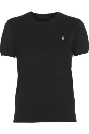 Ralph Lauren Tops, Dames, Blauw, M, Katoen, Katoenen Trui