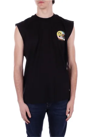 BARROW Tops, Heren, Zwart, S, Katoen, Tanktop