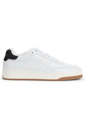 Saint Laurent Schoenen, Heren, Wit, 43 EU, Leer, Sl 61 Leren Sneakers