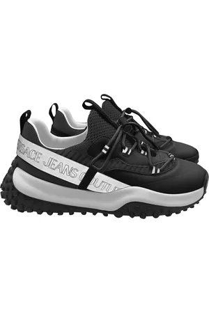 VERSACE Schoenen, Heren, Zwart, 44 EU, Sneakers