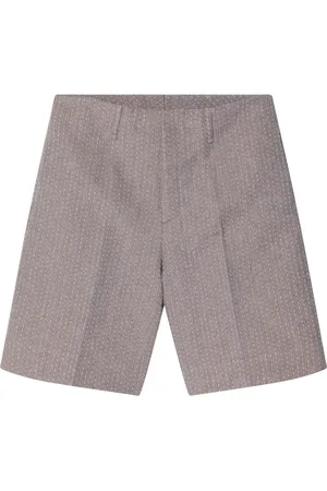 Fendi Korte broeken, Heren, , L, Korte Bermuda Shorts voor Mannen