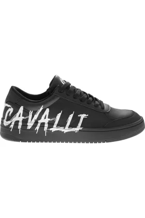 Roberto Cavalli Schoenen, Heren, Zwart, 42 EU, Sneakers