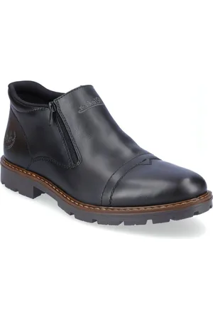 Rieker Schoenen, Heren, Zwart, 45 EU, Wol, Casual Gesloten Booties