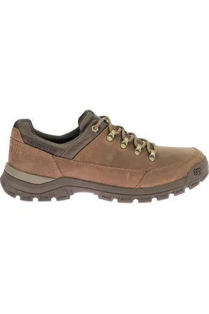 Caterpillar Schoenen, Heren, Bruin, 45 EU, Leer, Comfortabele lage wandelsneakers