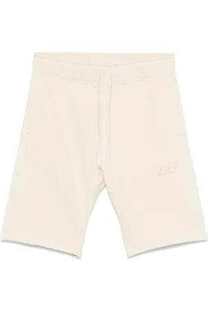 Autry Korte broeken, Heren, , M, Lichtbeige shorts met trekkoord en zijzakken