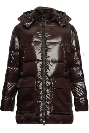 save the duck Jassen, Heren, Bruin, L, Nylon, Padded Jacket Christian