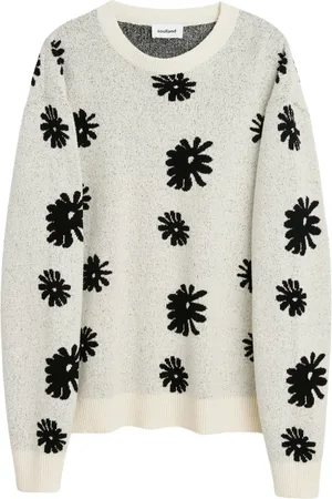 Soulland Truien, Heren, Veelkleurig, Xs/S, Katoen, Sunny crewneck sweater