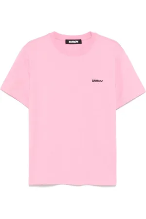 BARROW Tops, Heren, Roze, M, Katoen, Jersey T-Shirt