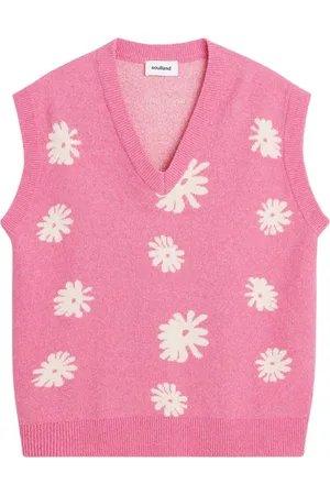 Soulland Truien, Dames, Roze, M/L, Katoen, Kieran vest