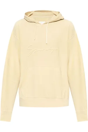 Givenchy Sweatshirts & Hoodies, Heren, , L, Katoen, Velvet Hoodie met Logo in Reliëf