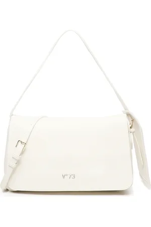 V°73 Tassen, Dames, Wit, ONE Size, Witte tassen met afneembare telefoonhouder