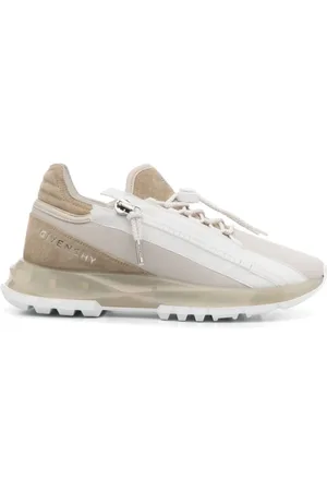 Givenchy Schoenen, Dames, , 37 1/2 EU, Leer, Sneakers met Knevelsluiting