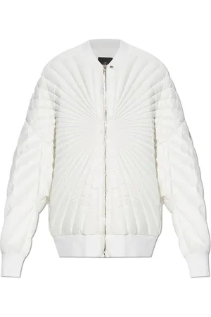 Rick Owens Jassen, unisex, Wit, S, Polyester, Witte Jas