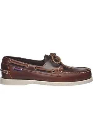 SEBAGO Schoenen, Heren, Bruin, 41 EU, Leer, Portland Waxed Loafers