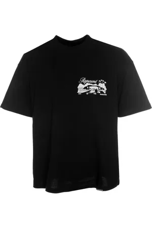 Represent Tops, Heren, Zwart, XL, Katoen, Race Way Graphic Tee