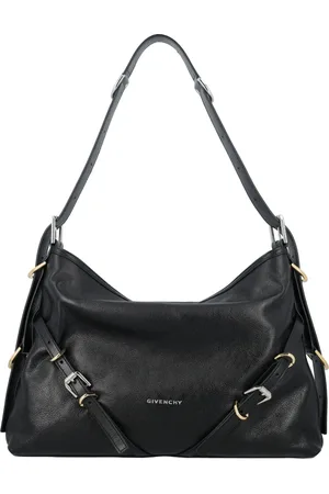 Givenchy Tassen, Dames, Zwart, ONE Size, Leer, Voyou Medium Schoudertas