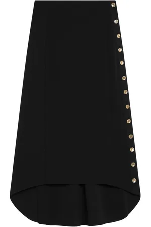Givenchy Rokken, Dames, Zwart, S, Polyester, Lange Rok met Elegant Design