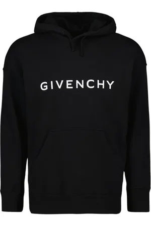 Givenchy Sweatshirts & Hoodies, Heren, Zwart, L, Katoen, Hoodie Archetype Sweatshirt